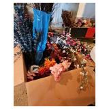 Box of miscellaneous flowers