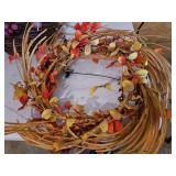 Fall themed wreath