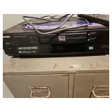 Toshiba dual disc system DVD player with remote