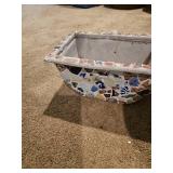 Rectangular Mosaic planter