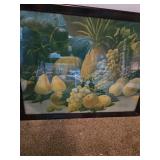24x18 framed print of fruit