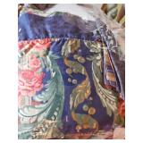 Queen size comforter with matching sheets, shams, pillowcases