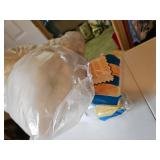 Two bags of fiberfill