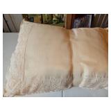 Too small lace covered fancy doll pillows or baby pillows