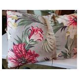 17 and 19-in decorative pillows