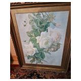 18x22 framed print of roses
