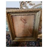 Approximately 18x24 antique ornate frame