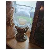 13-in tall candle holder centerpiece