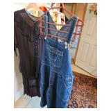 Size large denim overalls
