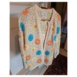 One very vintage sweater size large 100% virgin oil