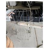 Wire shopping cart