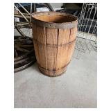 Small wooden keg