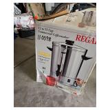 Regal 12 to 55 Cup commercial coffee maker appears to be new