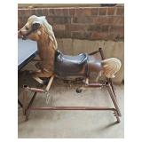 Vintage hobby horse in very good shape