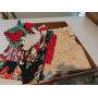 Aawesome Estate Sales Final Clearwater sale featuring Leather bomber jackets and vintage clothing, Baskets, Shiny Brite and other Christmas decor