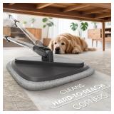 Mop and Bucket Set, Spin Mop with Separate Dirty Water System, Deep-Cleaning Mops for Floors, Versatile Mops for Walls