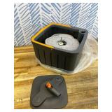 Mop and Bucket Set, Spin Mop with Separate Dirty Water System, Deep-Cleaning Mops for Floors, Versatile Mops for Walls