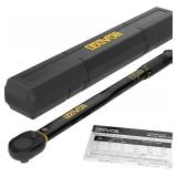 LEXIVON Torque Wrench 1/2-Inch Drive Click 10~150 Ft-Lb/13.6~203.5 Nm (LX-183)