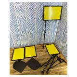 4pcs Supermarket Price Tag Holder Versatile Sign Display Stand for Posters Lightweight and for Retail Store Fruit Shop Use