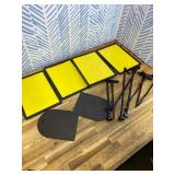 4pcs Supermarket Price Tag Holder Versatile Sign Display Stand for Posters Lightweight and for Retail Store Fruit Shop Use