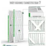 20x30x1 Air Filter 2 Pack, MERV 8 Pleated Dust Defense Air Filters Replacement Air Conditioner HVAC AC Furnace Filter, Durable and Lightweight