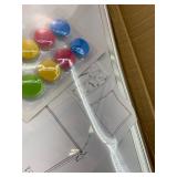 WALGLASS Double-Sided White Board, 24" x 18" Dry Erase Board Magnetic Whiteboard for Wall, Hanging Mounted Whiteboard Silver Aluminium Frame for Home, School, Office, Kitchen