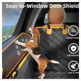Retails for $180! Dog Car Seat Cover for Back Seat Extender, Hard Bottom Pet Car Seat Protector, Non-Slip Durable Dog Hammock in Car SUV