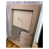 24"x 32" LED Mirror for Bathroom, Front and Backlit Controlled Separately LED Wall Vanity Mirror, LED Vanity Mirror with Lights, Stepless Dimmable, Anti Fog, Tempered Glass, Memory (UL ETL)