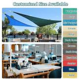 Shade&Beyond Sun Shade Sail Rectangle Canopy 20