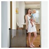 EasyBaby Retractable Baby Gate, 33" Tall, Extends up to 55