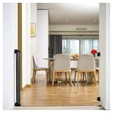 EasyBaby Retractable Baby Gate, 33" Tall, Extends up to 55