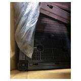 47x15x19in Raised Garden Beds Outdoor, Polypropylene Elevated Planter Boxes Outdoor for Vegetables, Flowers, Herbs, Garden Box with Drain Outlet, Heat and Frost Resistance Planters, 300lb Capacity
