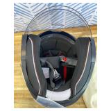 Motorcycle Open Face Helmet YEMA YM-637 DOT Approved 3/4 Half Helmet with Sun Visor for Adult Men Women