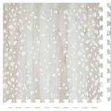 Retails for $149! Baby Play Mat 4x6 Shea Fawn Set of 6 Tiles Cushioned EVA Foam Play Mat for Floor, Soft Interlocking Baby Crawling Mats for Hard Floors