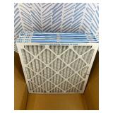 Aerostar 20x20x1 MERV 8 - 6 Count - High Efficiency Pleated HVAC, Furnace & Air Conditioner Filters - Removes Dust, Lint, Mold & Allergy-Causing Pollen