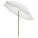Patio Umbrella with UPF 50+ Protection, 8 Ribs, Push Button Tilt - Versatile Outdoor Shade for Garden, Courtyard, and Beach