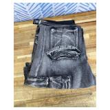 Alliyah Grey Wash Cargo Super Stacked Jean