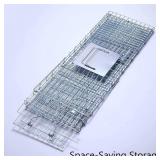 Faicuk Large Collapsible Humane Live Animal Cage Trap for Raccoon, Opossum, Stray Cat, Rabbit, Groundhog and Armadillo 32 x 11 x 13 Inch