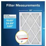 Filtrete 20x30x1 AC Furnace Air Filter, MERV 11, MPR 1000, Micro Allergen Defense, 3-Month Pleated 1-Inch Electrostatic Air Cleaning Filter, 6 Pack