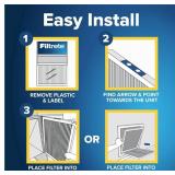 Filtrete 20x30x1 AC Furnace Air Filter, MERV 11, MPR 1000, Micro Allergen Defense, 3-Month Pleated 1-Inch Electrostatic Air Cleaning Filter, 6 Pack