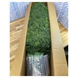 Artificial Topiary Tree - 2 Pack 37Inch Artificial Cedar Topiary Trees, UV Protection Potted Shrubs for Front Door, Durable 5" Wide Heavy Duty Pots for Outdoor & Indoor Decor