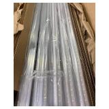 Retails for $109! 4FT T8 LED Shop Lights 10 Pack, 40W 5400LM 6500K, V Shape High Output Clear Cover, Plug and Play, Linkable, for Garage, Warehouse, Basement