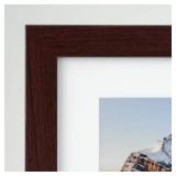Retails for $155! Frame It Easy 27 x 34 Merlot Wood Frame (Derby)