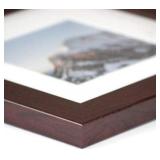 Retails for $155! Frame It Easy 27 x 34 Merlot Wood Frame (Derby)