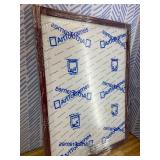 Retails for $155! Frame It Easy 27 x 34 Merlot Wood Frame (Derby)