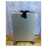 Retails for $104! HotWay 22 Inch Checked in Luggage with Aluminum Frame,PC Hard Shell Suitcase with Spinner Wheels and TSA Lock, Large Suitcase for Travel