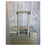 Retails for $104! HotWay 22 Inch Checked in Luggage with Aluminum Frame,PC Hard Shell Suitcase with Spinner Wheels and TSA Lock, Large Suitcase for Travel