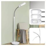 Retails for $140! OttLite LED Floor Lamp Adjustable Height with ClearSun LED Technology - Touch Controls & 3 Brightness Settings, Natural Lighting - Craft Daylight Floor Lamp for Living Room, Bedroom,