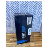 Sidney Sleep Pillow for Side and Back Sleepers - Comfort for Neck and Shoulder Pain - Adjustable and Customizable Shredded Memory Foam Filling - Queen Size - Additional Foam Fill Included (White)