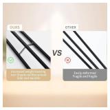 24Inch Reinforce Hairpin Table Legs for Furniture Set of4, Sturdy Cast lron Modern Metal Desk Legs,1300lbs Load Capacity for Coffee Table,Dresser Legs Night Stand Desk Bench Desk(24in)